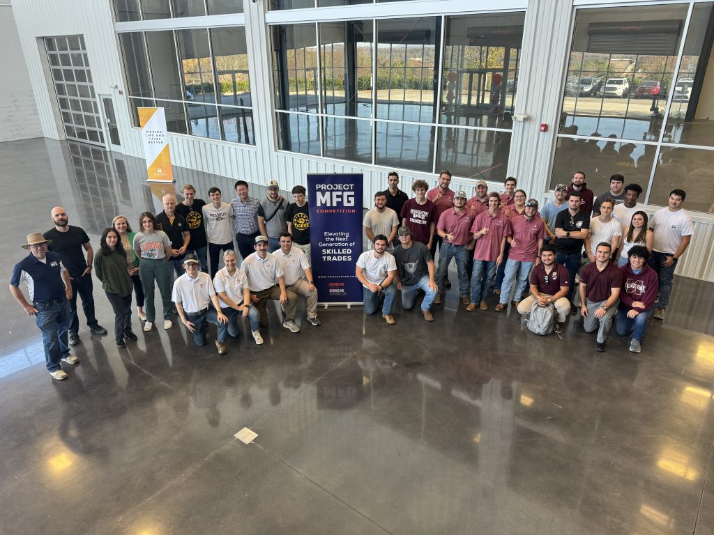 Group picture of all the 2023 Project MFG SEC Competition teams
